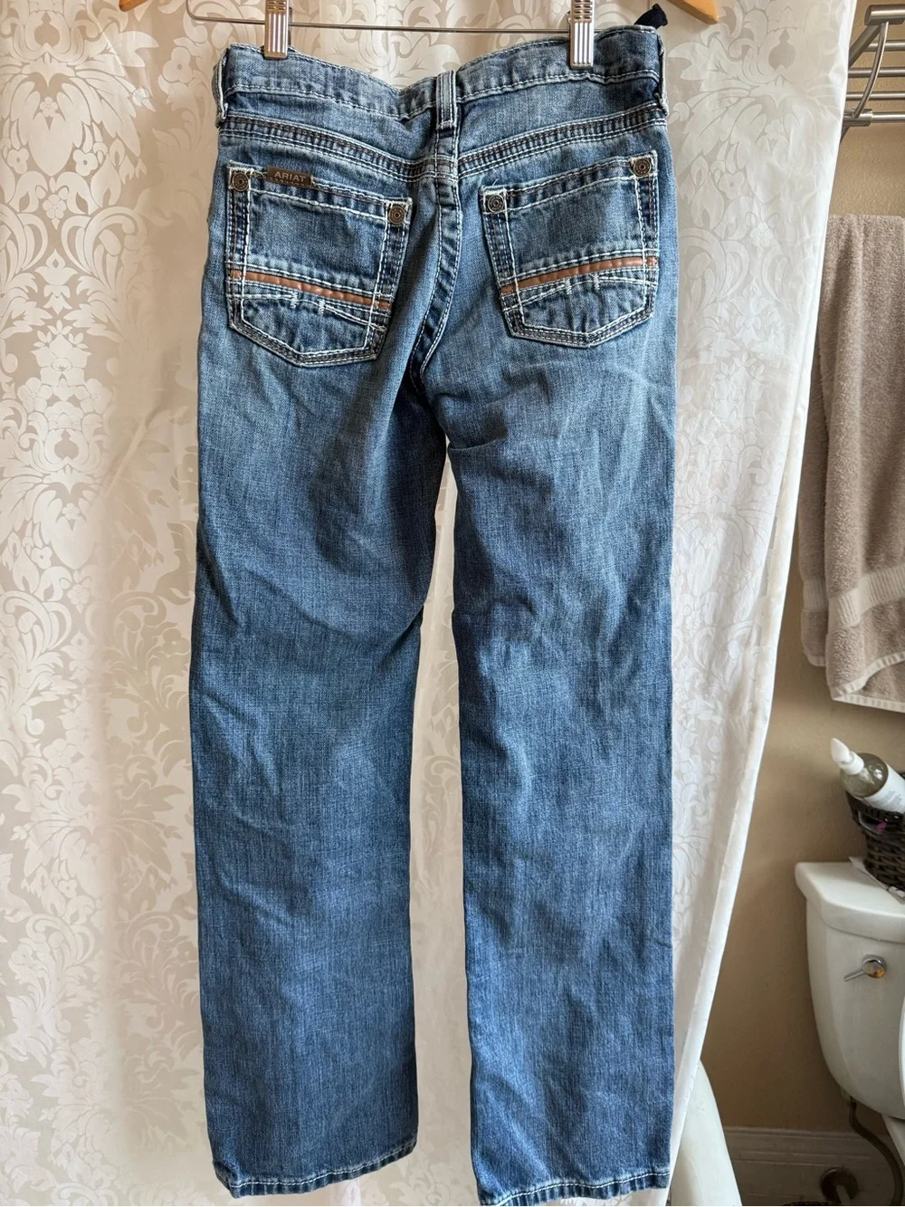 Ariat Kids Blue Washed Denim Jeans